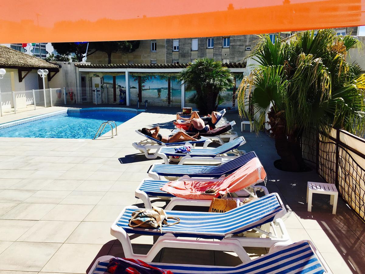 Amerique Hotel Palavas - Piscine - Plage ภายนอก รูปภาพ