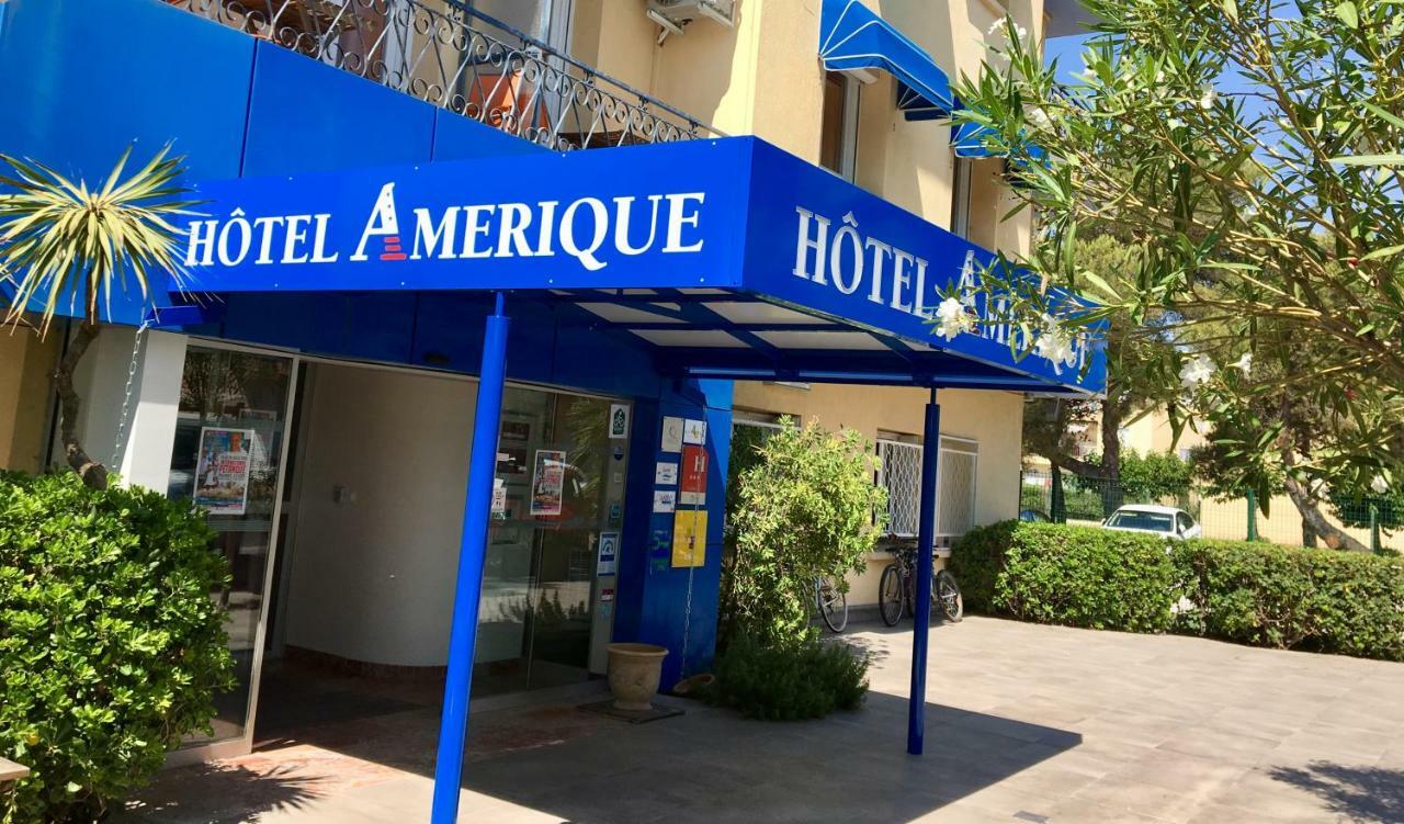 Amerique Hotel Palavas - Piscine - Plage ภายนอก รูปภาพ
