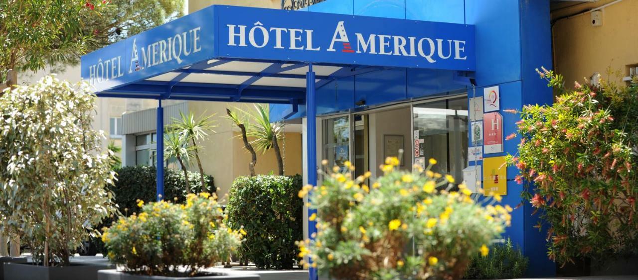Amerique Hotel Palavas - Piscine - Plage ภายนอก รูปภาพ